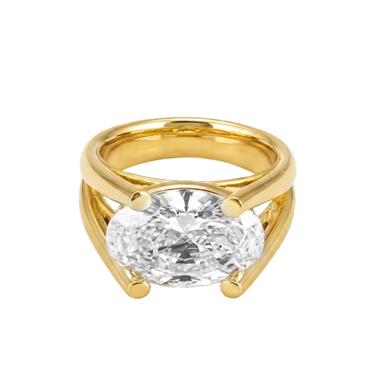 Oval Cut Solitaire Ring