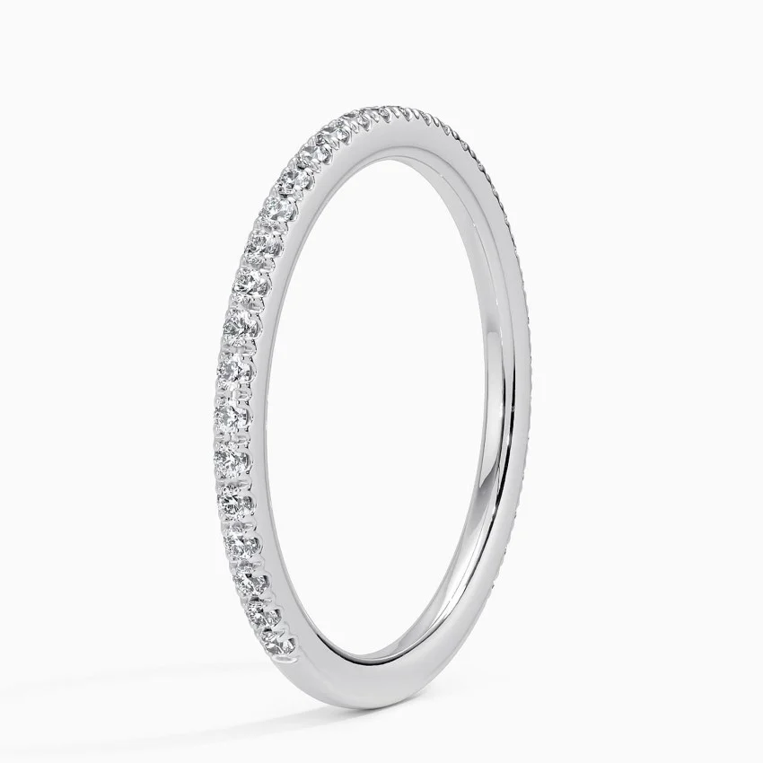 Ballad Three-Quarter Coverage Lab Diamond Ring