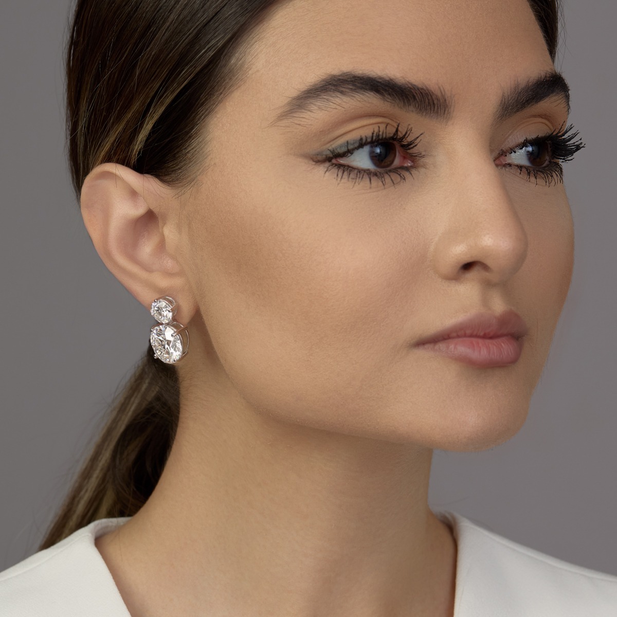 گوشواره تراش گرد