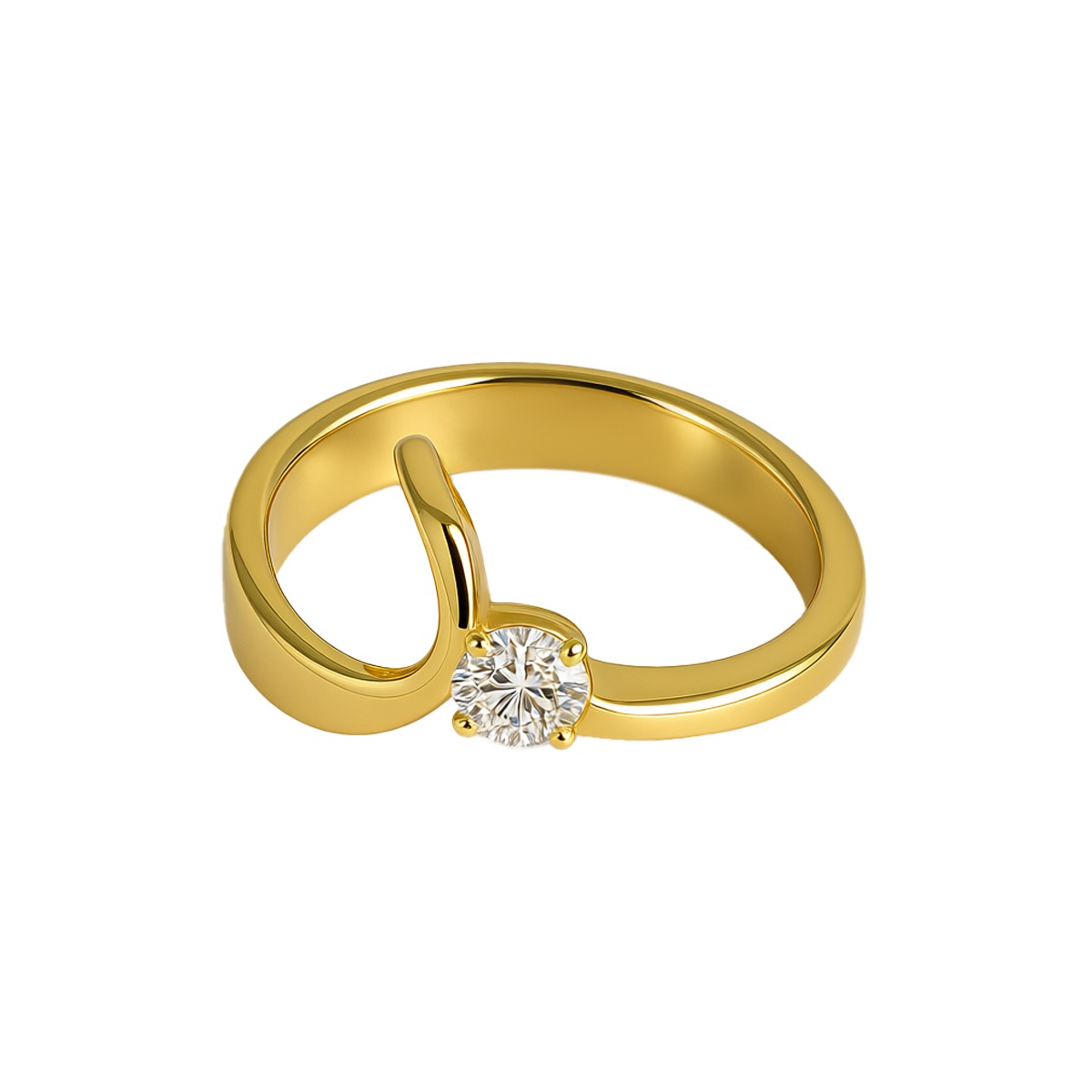 Amara Curve Ring
